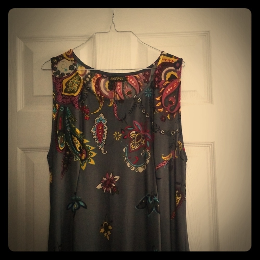 Floral maxi dress